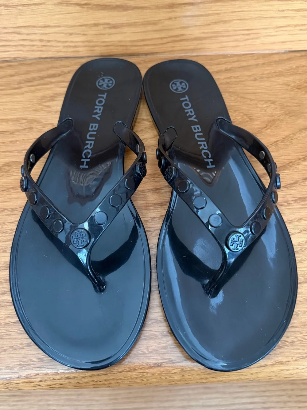 Tory Burch Studded Jelly Flip Flop Sandal